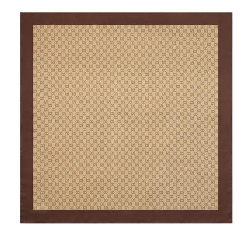 26SS 구찌 머플러/스카프 8654123G0019965 SHELL LIGHT BROWN