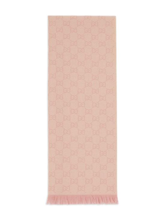 26SS 구찌 GG 울 스카프 8485073G2005872 ROSEATE PINK - GUCCI