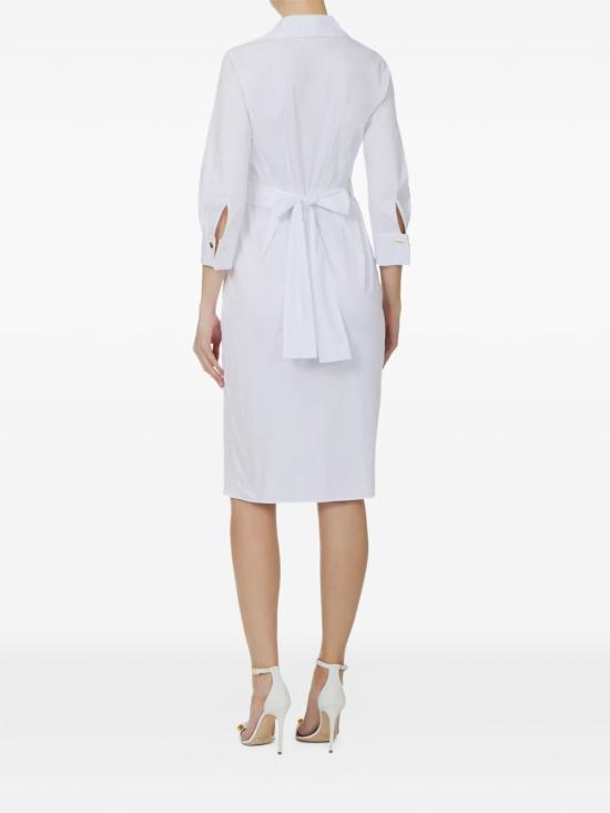 26SS 엘리자베타프랜치 미디 원피스 AB95562E2360 IVORY - ELISABETTA FRANCHI
