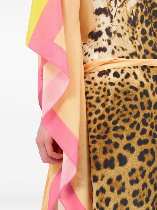 26SS 로베르토 카발리 미디 원피스 WQT180SQR3301000 YELLOW - ROBERTO CAVALLI