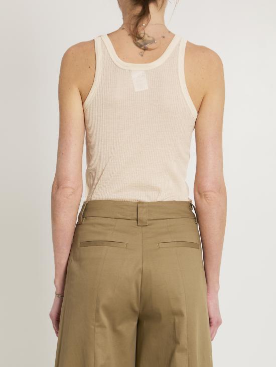 26SS 르메르 심리스 탱크탑 TS0026LK1017WH024 JASMINE WHITE - LEMAIRE