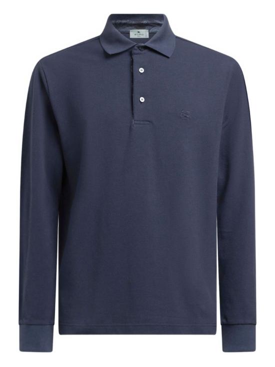 25FW 에트로 반팔 티셔츠 MRMD0013AJ264B0387 BLUE