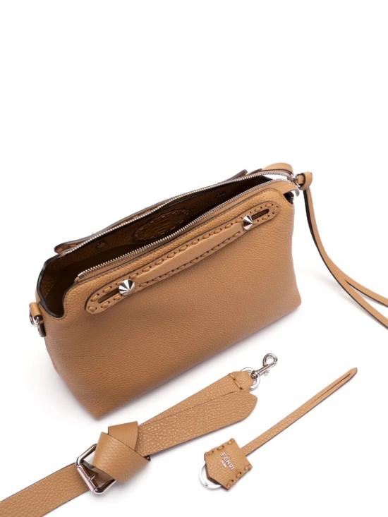 26SS 펜디 바이 더 웨이 소프트 미디움 백 8BL155ASU2F0EMR BROWN - FENDI