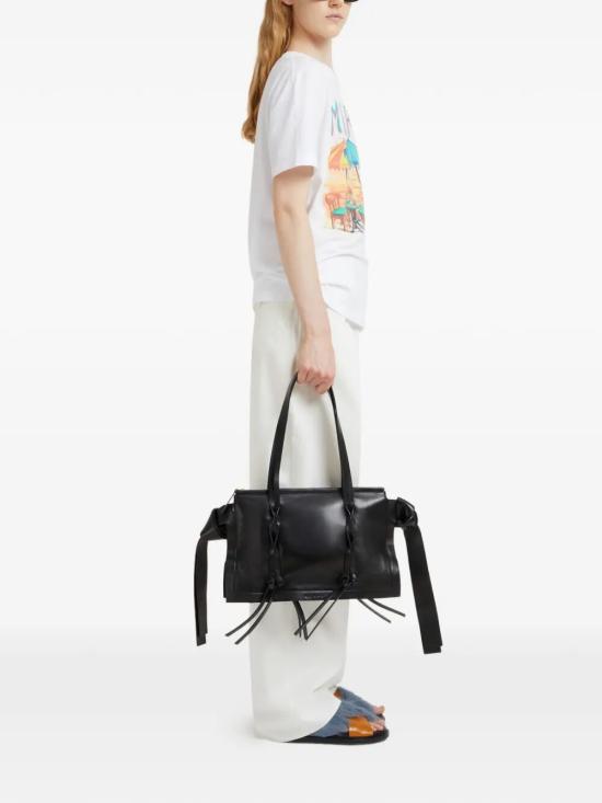 26SS 마르니 토트백 SBMP0274U0P8902 00N99 BLACK - MARNI