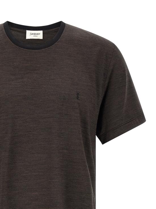 26SS 생로랑 반팔 티셔츠 858314Y38AS1079 - SAINT LAURENT