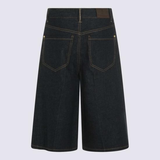  브루넬로 쿠치넬리 숏팬츠 코튼 쇼츠 - BRUNELLO CUCINELLI