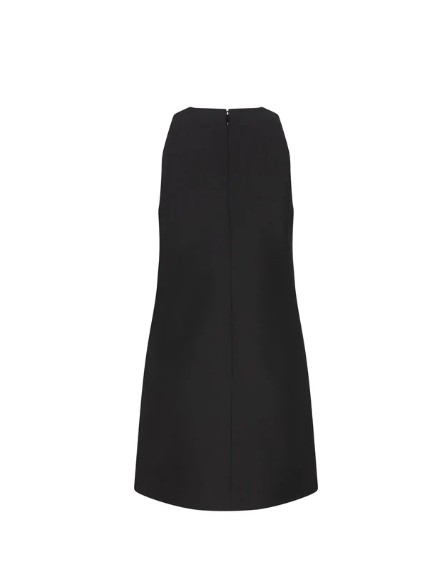 26SS 발렌티노 가라바니 미디 원피스 8B0VAKD51CF CRC Nero gold silver - VALENTINO GARAVANI