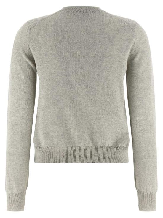  메종키츠네 가디건 메종 키츠네 베이비 폭스  그레이 - MAISON KITSUNE