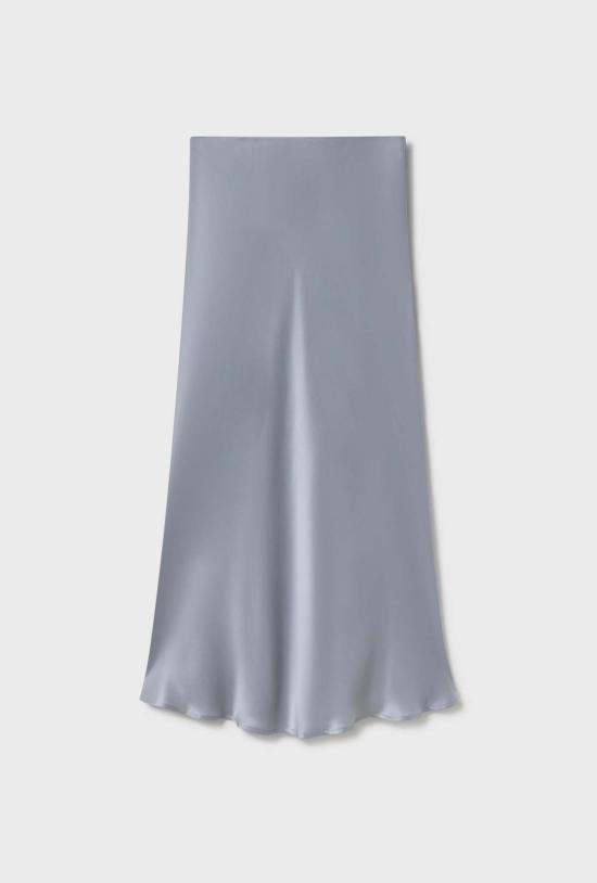  실크 런드리 롱 스커트 롱 바이어스컷 스커트 스톰 - SILK LAUNDRY