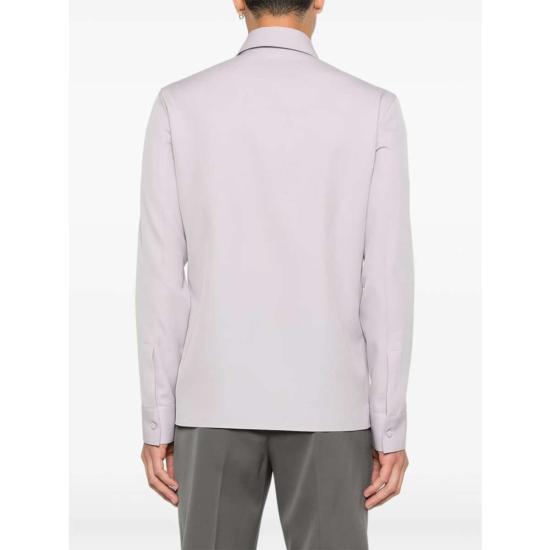  구찌 긴팔 셔츠 퍼플 - GUCCI