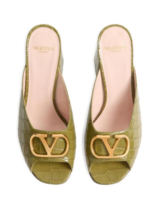 26SS 발렌티노 가라바니 뮬/슬리퍼 8W2S0NW6 LUR03D Muschio - VALENTINO GARAVANI