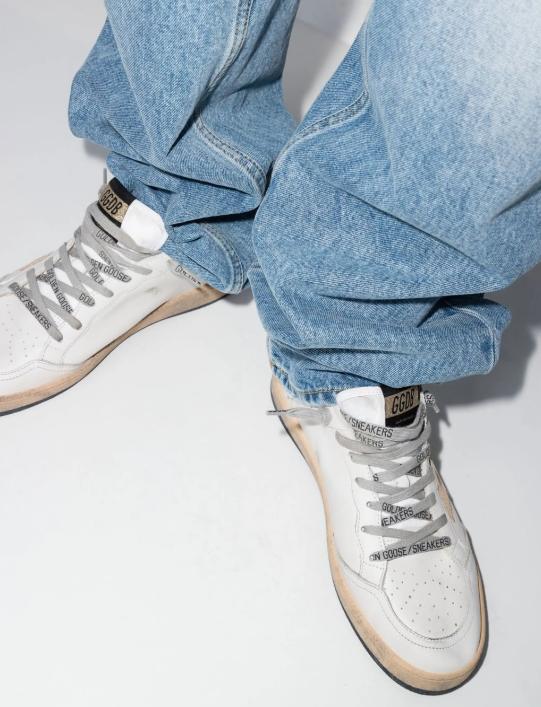  골든구스 볼스타 스니커즈 GWF00117 F00078380608 - GOLDEN GOOSE