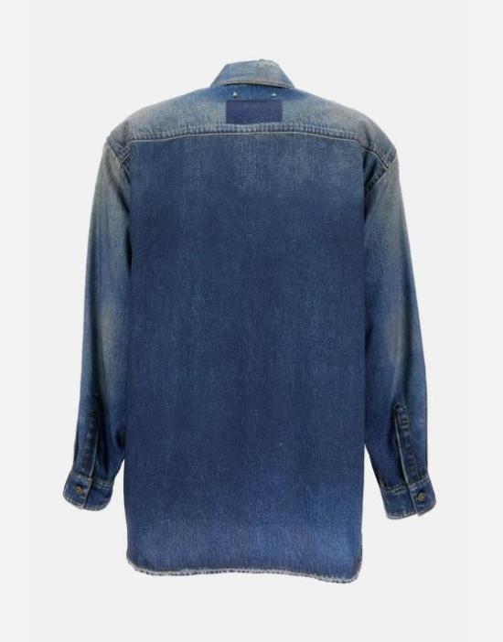 26SS 골든구스 셔츠 GWP02525 P00240650100 Denim - GOLDEN GOOSE