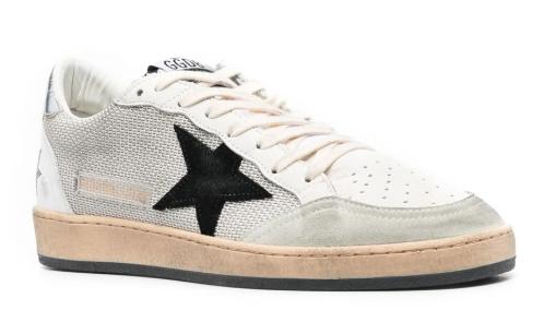 26SS 골든구스 드레스 슈즈 GMF00117 F00321581780 Light silver black - GOLDEN GOOSE