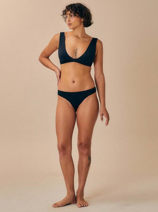  하이트 비키니 수영복 Haight Basic Low Rise Bikini Bottom Black