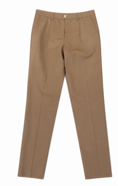 26SS 브루넬로 쿠치넬리 스트레이트 팬츠 M289LE1450 C6045 BISCOTTO - BRUNELLO CUCINELLI