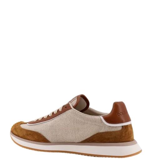 26SS 돌체앤가바나 DG 쿠션 스니커즈 돌체앤가바나 CS2288 A01278W125 Avorio cammello - DOLCE & GABBANA