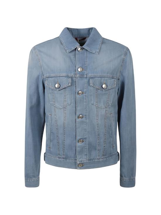 26SS 브루넬로 쿠치넬리 자켓 ME6456909 C1471 Denim medio - BRUNELLO CUCINELLI