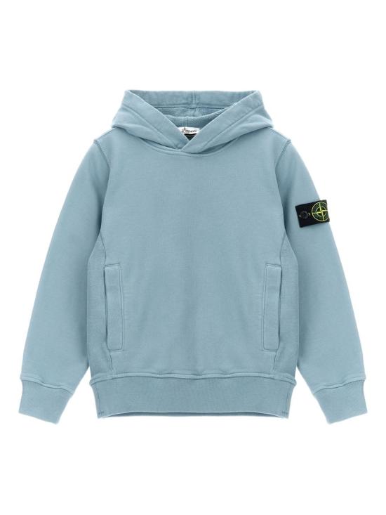25FW [키즈] 스톤 아일랜드 티셔츠 K2S166100004 S0A20V004A Dust blue - STONE ISLAND