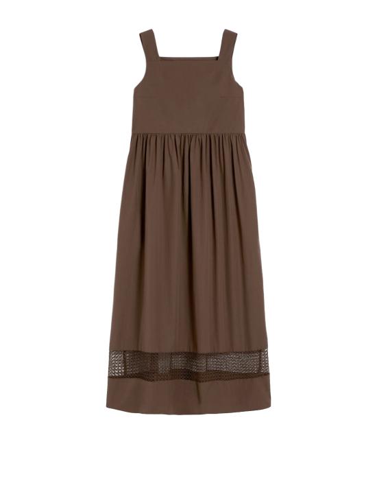 26SS 위켄드막스마라 미디 원피스 2615221082600 GOLA036 CIOCCOLATO