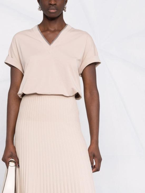 26SS 브루넬로 쿠치넬리 스웨터 M0T18BD222 C8539 Beige - BRUNELLO CUCINELLI