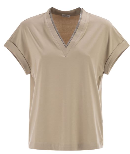 26SS 브루넬로 쿠치넬리 스웨터 M0T18BD222 C8539 Beige