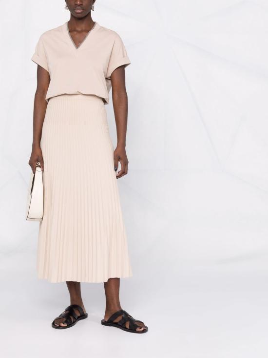 26SS 브루넬로 쿠치넬리 스웨터 M0T18BD222 C8539 Beige - BRUNELLO CUCINELLI