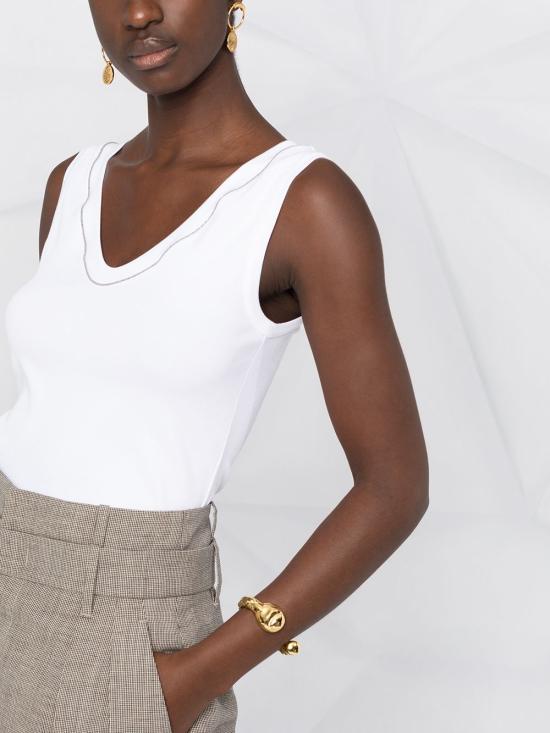 26SS 브루넬로 쿠치넬리 코튼 티셔츠 M0TC8BJ312 C159 White - BRUNELLO CUCINELLI