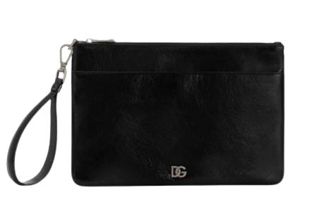 26SS 돌체앤가바나 레더 토일레트리 클러치 BP3294 AU99480999 Black