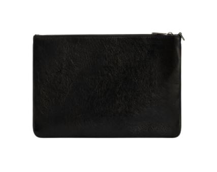 26SS 돌체앤가바나 레더 토일레트리 클러치 BP3294 AU99480999 Black - DOLCE & GABBANA