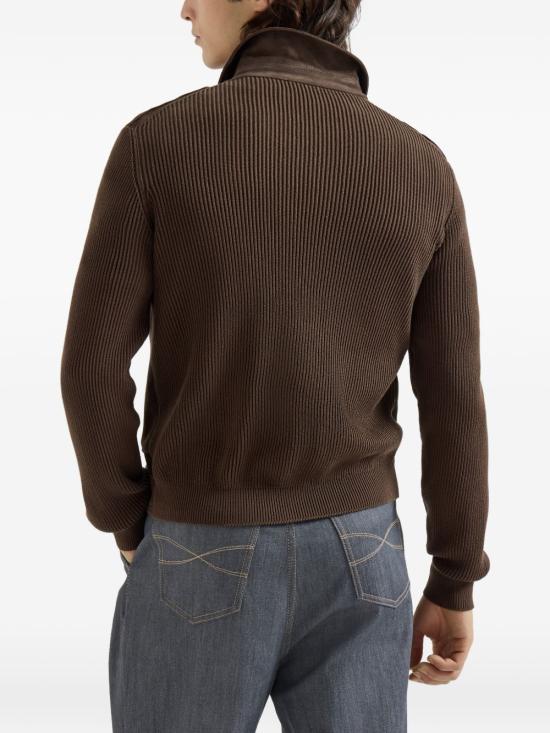 26SS 브루넬로 쿠치넬리 자켓 MPCLF2077 CYY55 Espresso rubino - BRUNELLO CUCINELLI