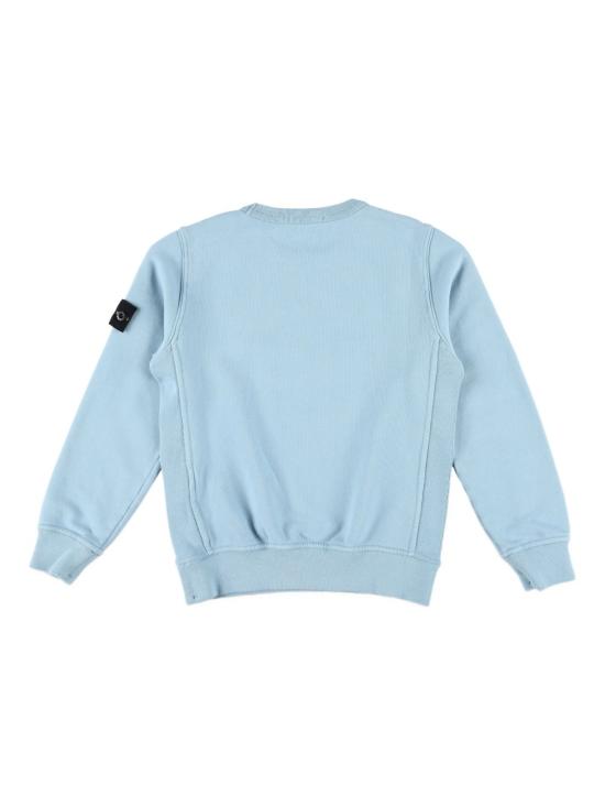 25FW [키즈] 스톤 아일랜드 풀오버 K2S166100001 S0A20V004A Dust blue - STONE ISLAND