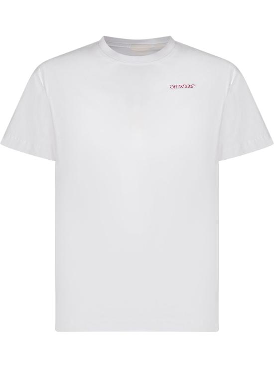 26SS [키즈] 오프화이트 티셔츠 44GAA001S26J00 5100 WHITE