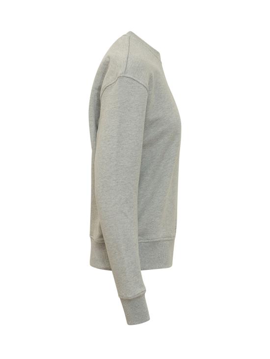 26SS 아미 긴팔 티셔츠 USW787730 A161 GREY WHITE NATURAL - AMI