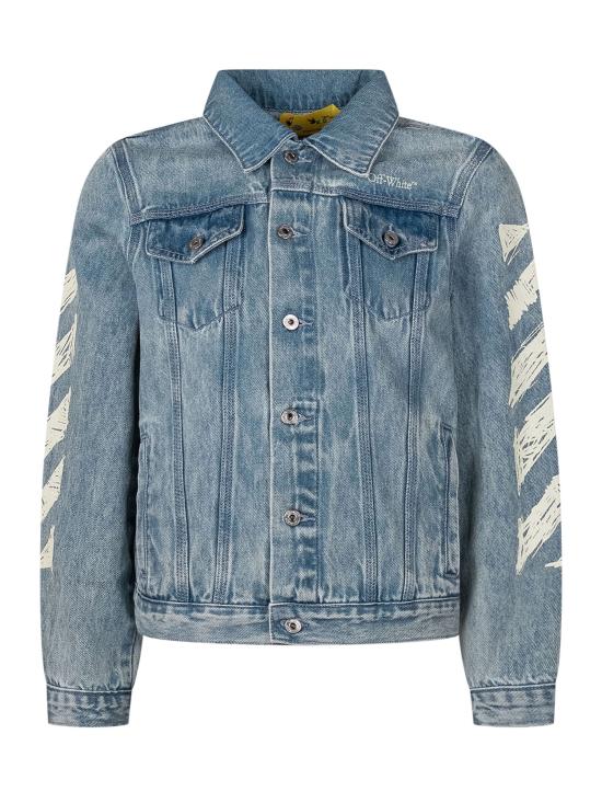 26SS [키즈] 오프화이트 자켓 44GYE001S26D00 1452 LIGHT BLUE