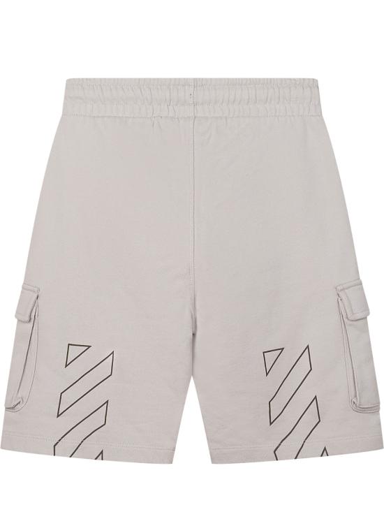 26SS [키즈] 오프화이트 쇼츠/버뮤다 44BCI005S26F00 1050 ANTARTICA - OFF WHITE