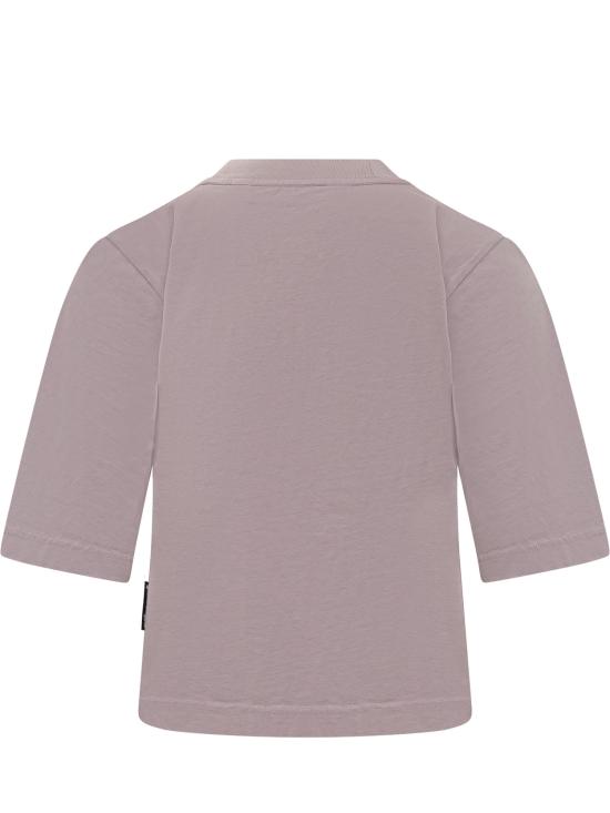 26SS 팜앤젤스 반팔 티셔츠 PWAA079S26JER004 3603 LILAC OFF WHITE - PALM ANGELS