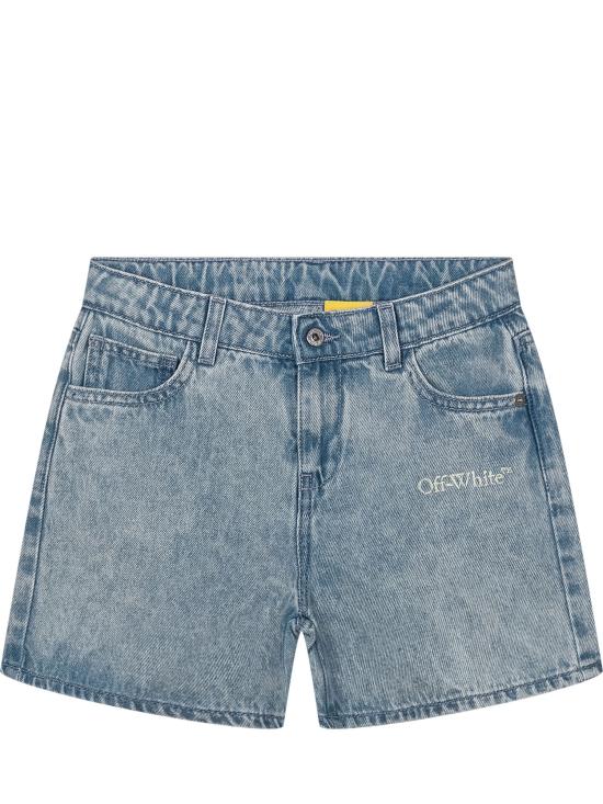 26SS [키즈] 오프화이트 쇼츠/버뮤다 44GYC004S26D00 1452 LIGHT BLUE