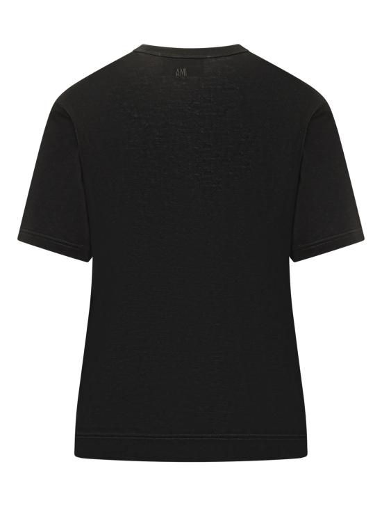 26SS 아미 반팔 티셔츠 FTS373JE0211 001 NOIR - AMI