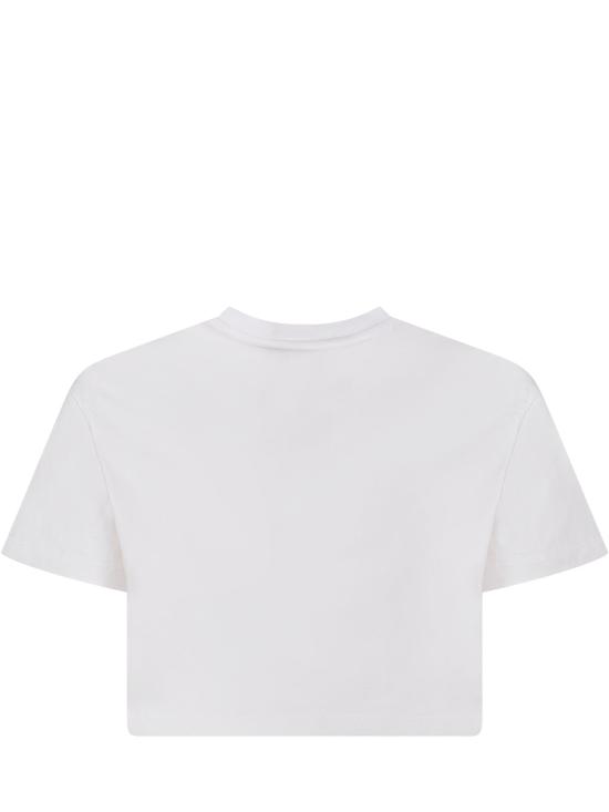 26SS [키즈] 오프화이트 티셔츠 44GAA019S26J00 1100 WHITE - OFF WHITE