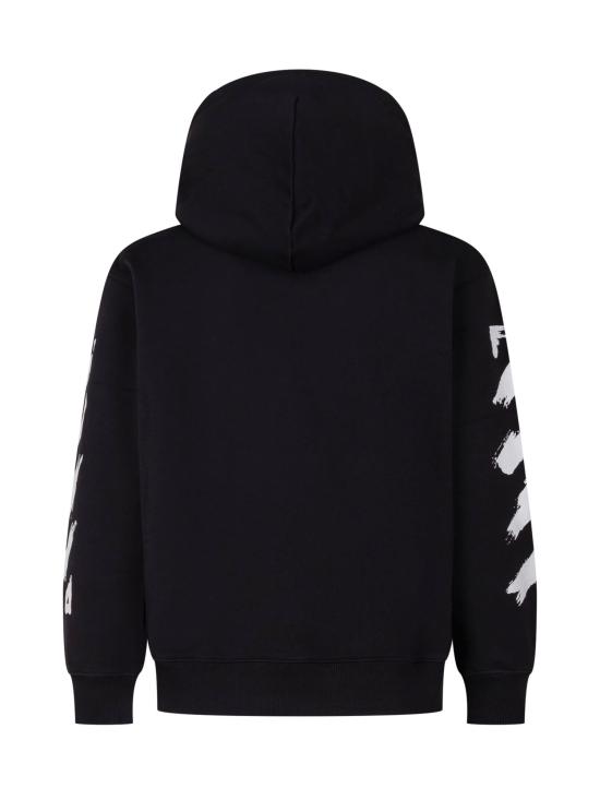 26SS [키즈] 오프화이트 티셔츠 44BBB001S26F00 5001 BLACK - OFF WHITE