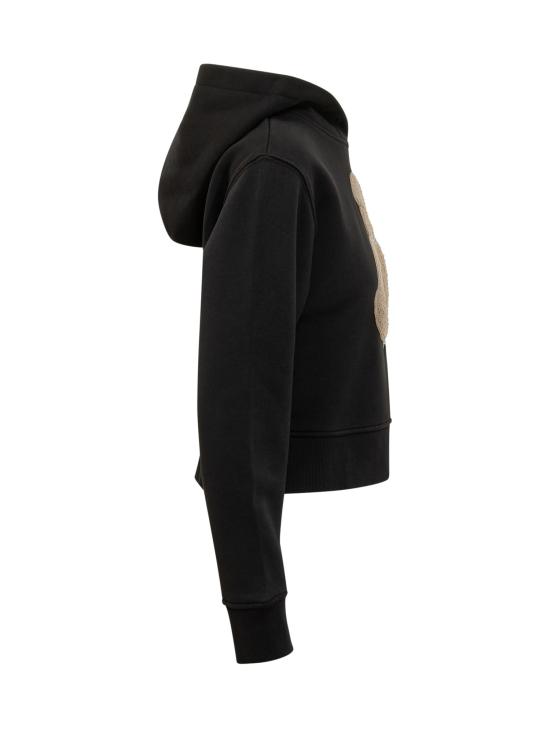 26SS 팜앤젤스 긴팔 티셔츠 PWBB069S26FLE008 1060 BLACK BROWN - PALM ANGELS