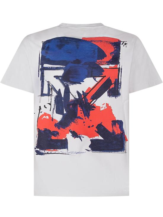 26SS [키즈] 오프화이트 티셔츠 44BAA002S26J00 8100 WHITE - OFF WHITE