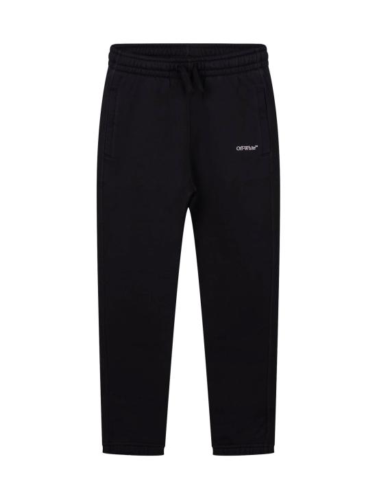 26SS [키즈] 오프화이트 팬츠 44BCH001S26F00 1001 BLACK