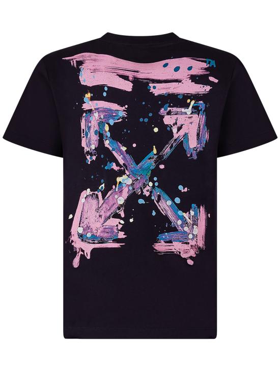 26SS [키즈] 오프화이트 티셔츠 44GAA001S26J00 5410 SEABORNE - OFF WHITE