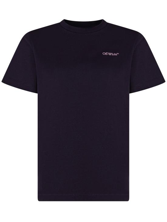 26SS [키즈] 오프화이트 티셔츠 44GAA001S26J00 5410 SEABORNE