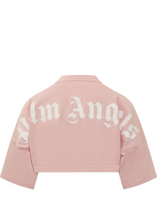 26SS 팜앤젤스 반팔 티셔츠 PWAA054S26JER002 3003 PINK OFF WHITE - PALM ANGELS