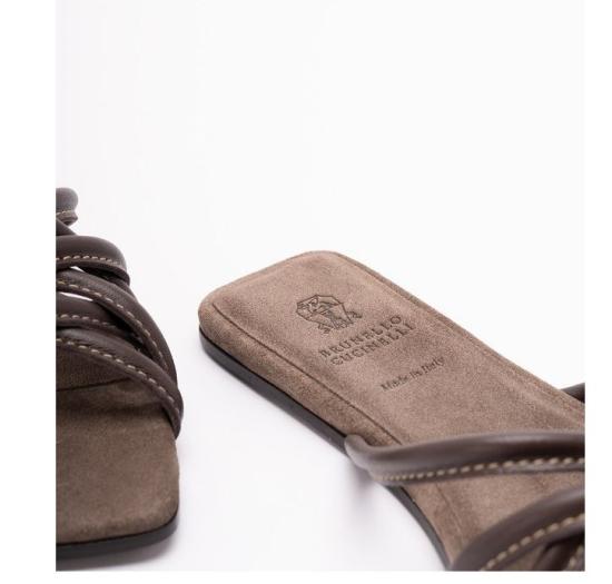 26SS 브루넬로 쿠치넬리 슈즈 MZGAC3239 C8279 Dark Brown - BRUNELLO CUCINELLI