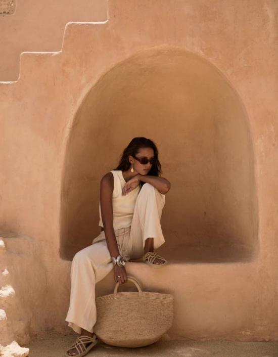 26SS 이벨리브 토트백 VANILLA TEA - IBELIV