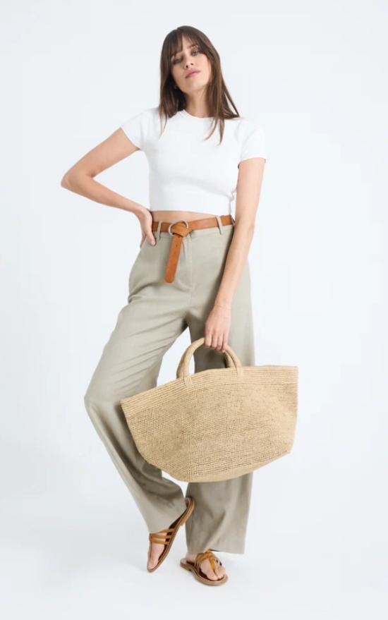 26SS 이벨리브 토트백 VANILLA TEA - IBELIV